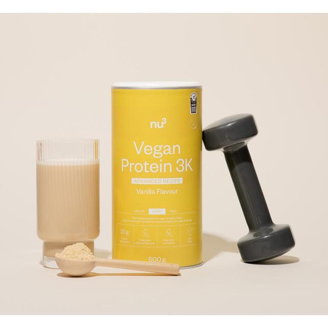 4260744953918 - NU3 - Protéine Végétale en poudre saveur Vanille- Vegan Protein 3K