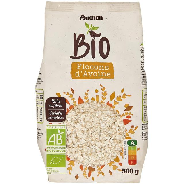 3596710494118 - Auchan BIO - Flocons d'Avoine bio