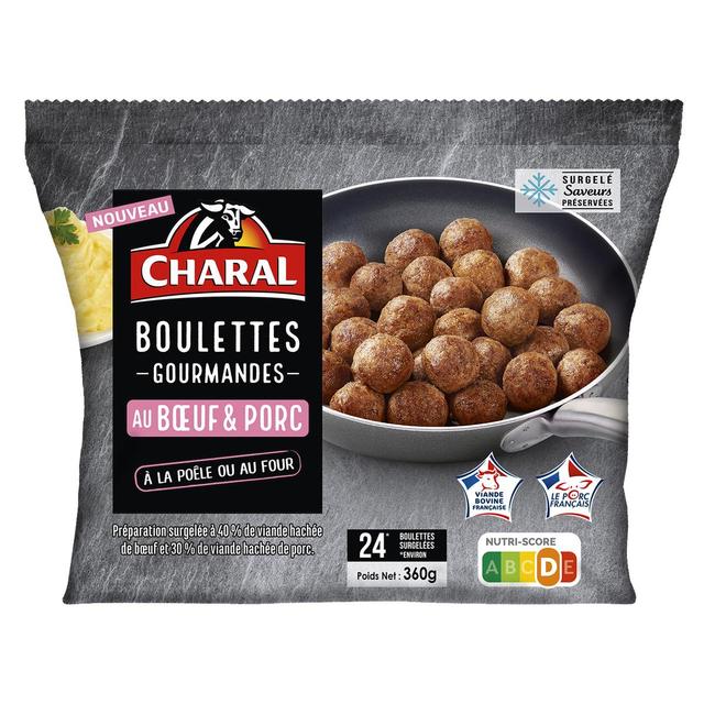 3181232534918 - Charal - Boulettes boeuf et porc