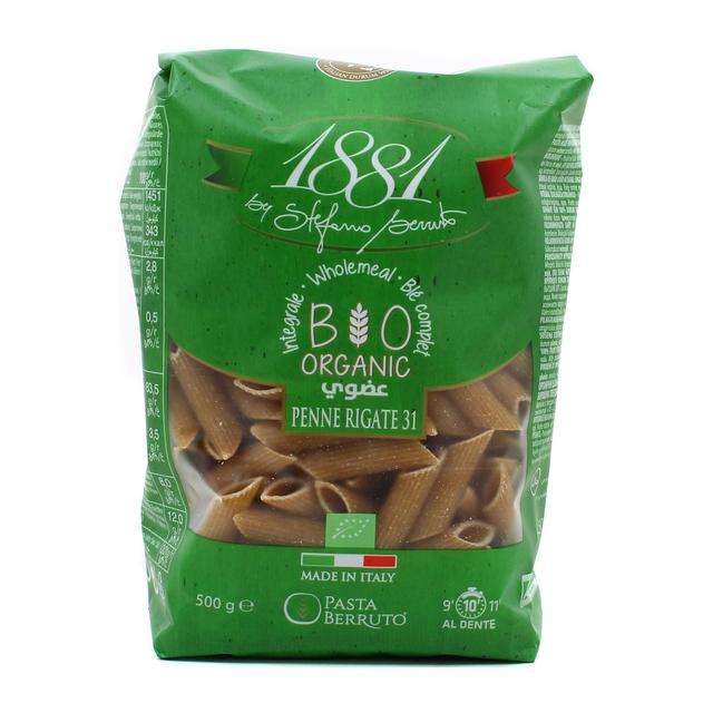 8003740125318 - 1881 - Penne Rigate bio au blé complet