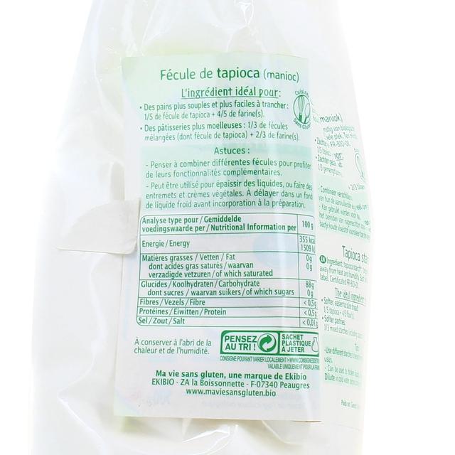3380380076718 - Ma Vie Sans Gluten - Fécule de tapioca bio sans gluten