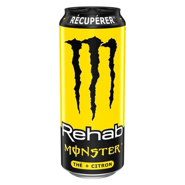 5056784907818 - Monster - Rehab Thé Citron, Boisson Énergisante