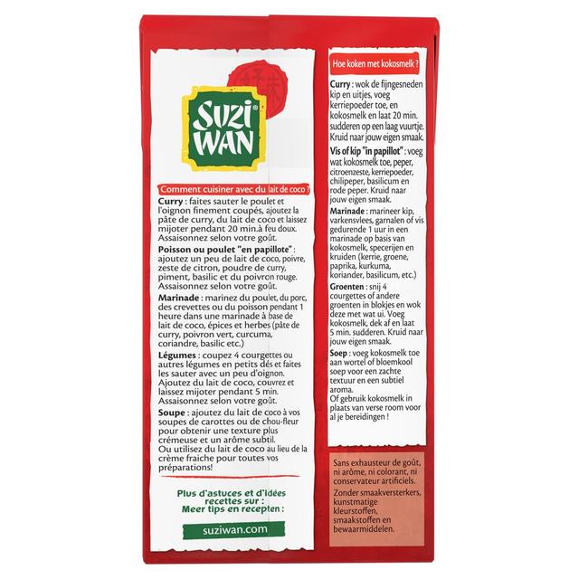 4002359648618 - Suzi Wan - Lait de coco