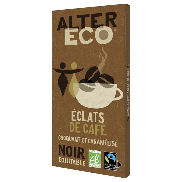 3700214619018 - Alter Eco - Commerce Equitable - Chocolat noir Eclats de café 60% Cacao Bio du Pérou
