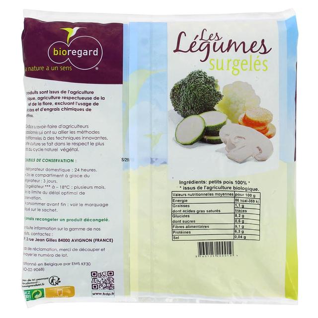 3760125200019 - Bioregard - Petits pois très fins bio