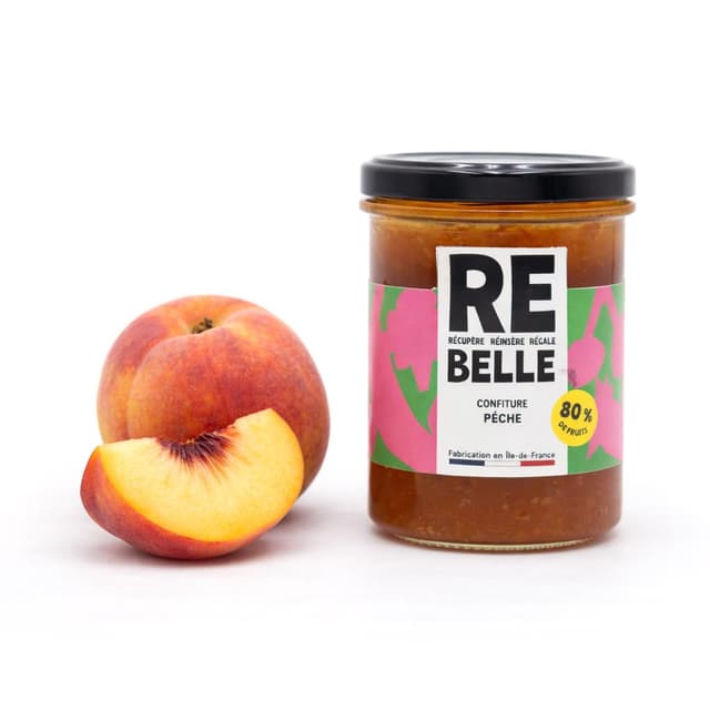 3760262730219 - Confiture Re-Belle - Confiture de Pêche