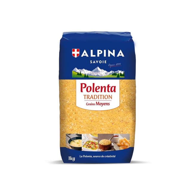 3252971420319 - Alpina Savoie - Polenta tradition grains moyens sans gluten