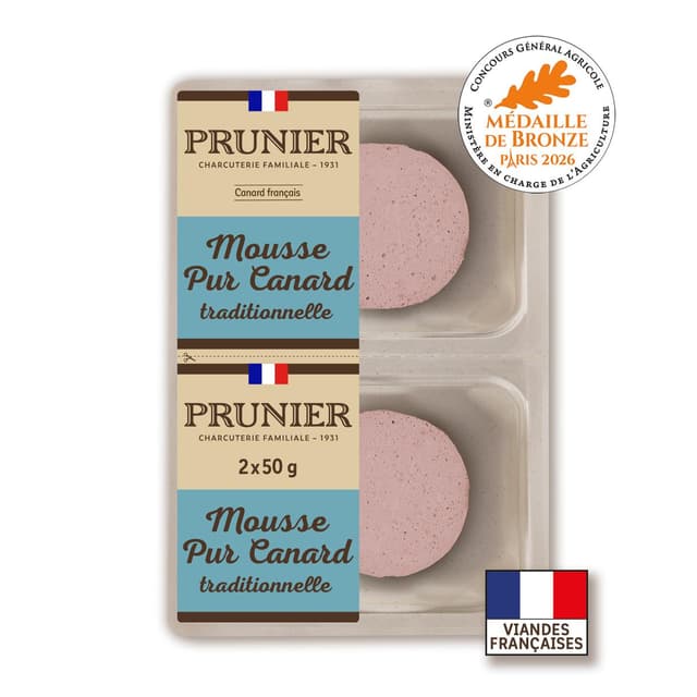 3350240730319 - Prunier - Mousse Pur Canard Traditionnel