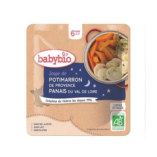 3288131570419 - Babybio - Soupe de Potimarron, Panais Centre du Val de Loire Bio, Dès 6 mois