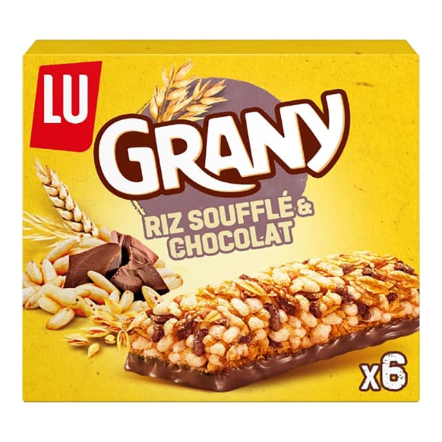 3392460250819 - Grany - Barre Riz Soufflé et Chocolat