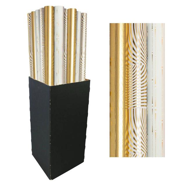 3701406812019 - Clairefontaine - Un rouleau de papier cadeau Premium Trésor