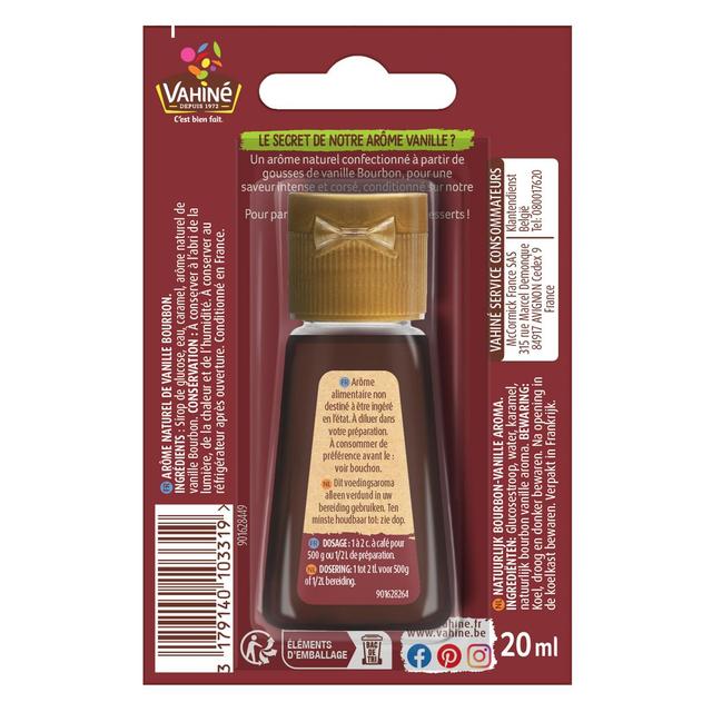 3179140103319 - Vahine - Arôme vanille Bourbon