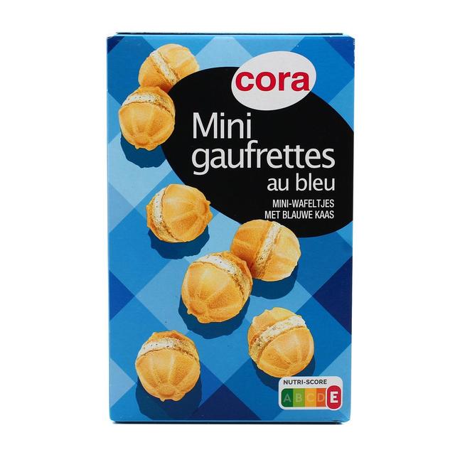 3257981663619 - Cora - Mini-Gaufrettes au Bleu
