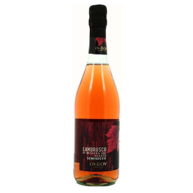 8001929214419 - Modena - Lambrusco demi-sec rosé DOC
