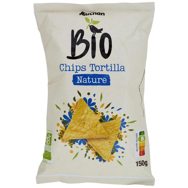 3596710465019 - Auchan BIO - Chips tortillas nature bio