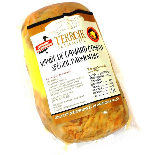 3356650006419 - Terroir de Caractère - Viande de Canard Confite - Effiloché Spécial Parmentier