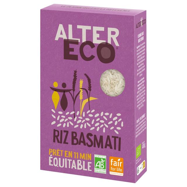 3700214616819 - Alter Eco - Commerce Equitable - Riz Long Grain Basmati bio d'Inde