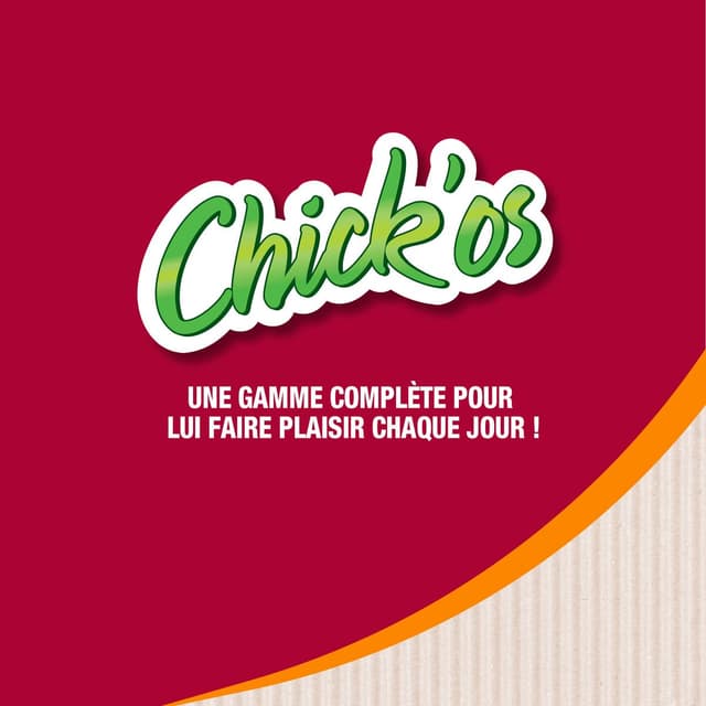3166780029819 - Riga Chick'Os - Filet de poulet et Stick - Friandise Récompense pour chien moyen et grand x4