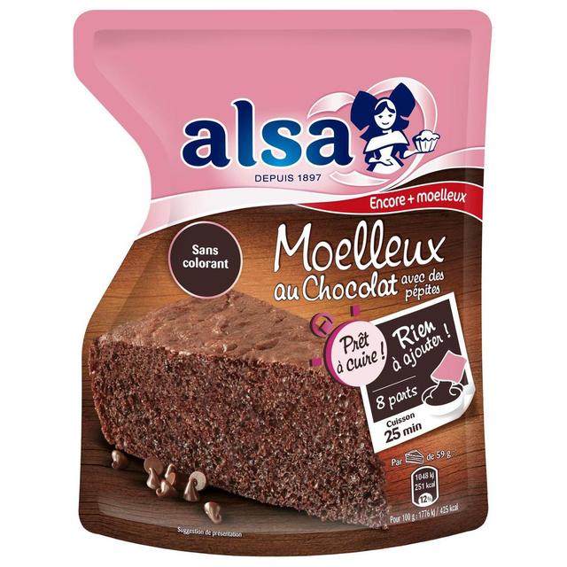 3027030020720 - Alsa - Préparation gâteau moelleux au chocolat