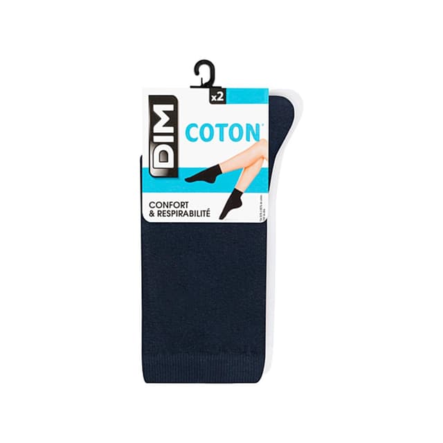 3610860471420 - Dim - Chaussettes noires Femme x2