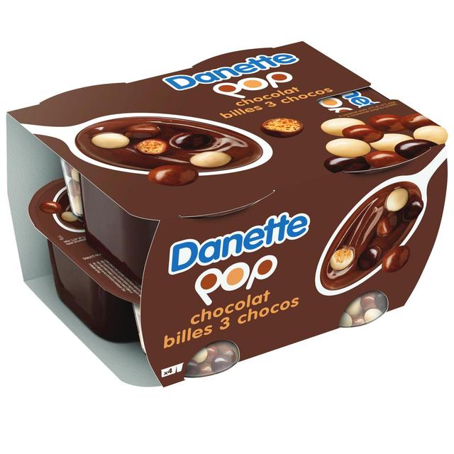 3033491012020 - Danette - Crème dessert chocolat bille chocolat