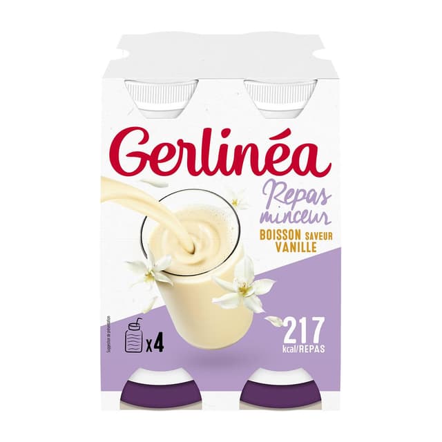 3175681852020 - Gerlinéa - 4 Repas à boire saveur vanille