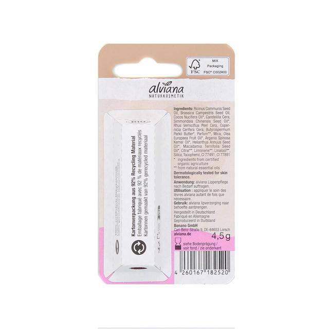 4260167182520 - Alviana - Baume à lèvre Bronze à l'huile d'argan bio