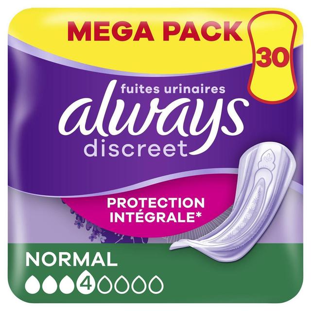 8700216252720 - Always Discreet - Serviette Fuites Urinaires Normal