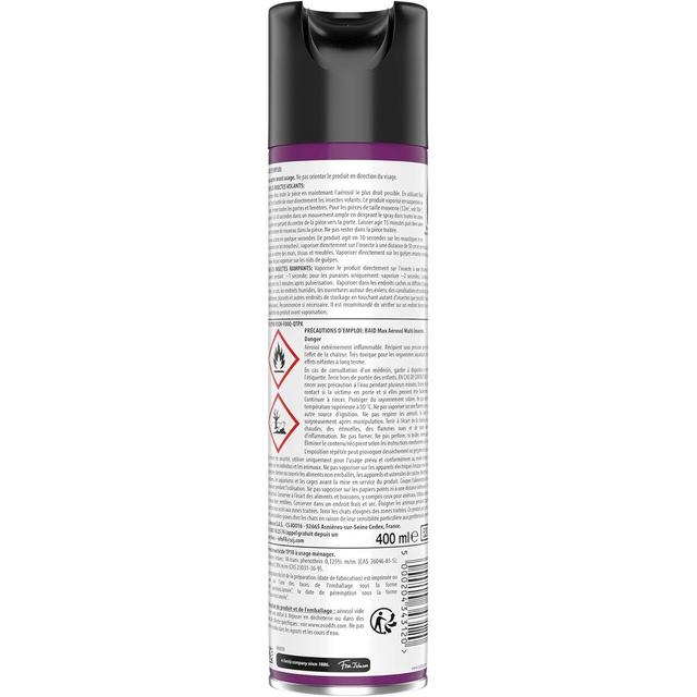 5000204343120 - Raid Max - Spray Multi-Insectes