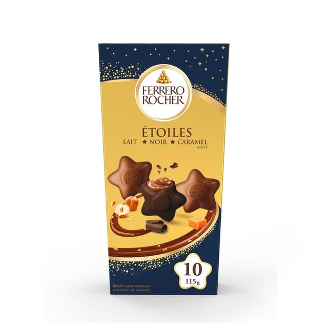 8000500473320 - Ferrero Rocher - Etoile aux 3 chocolats