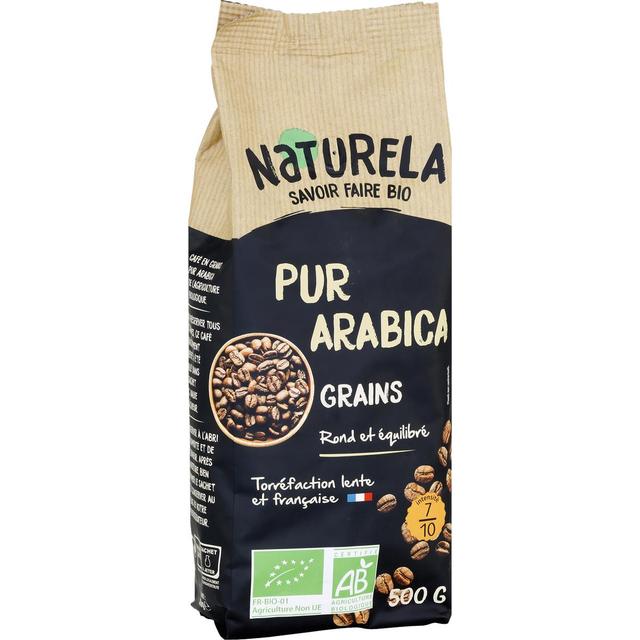 3700110003720 - Naturela - Café en Grains Pur Arabica Bio