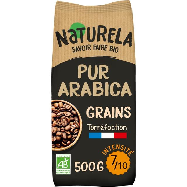 3700110003720 - Naturela - Café en Grains Pur Arabica Bio