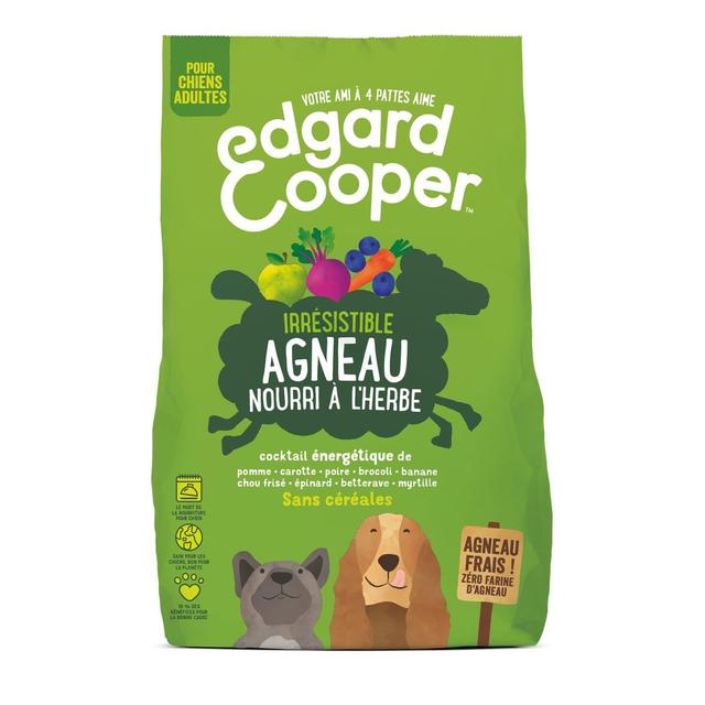 5425039484020 - Edgard Cooper - Croquettes Agneau sans céréales pour chien adulte