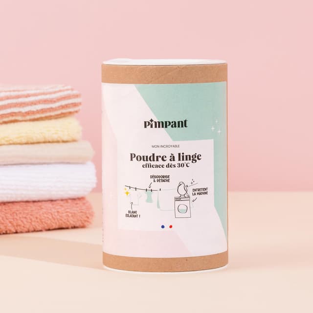 3760349454120 - Pimpant - Poudre À Linge Blanchissantes 100% Naturelle