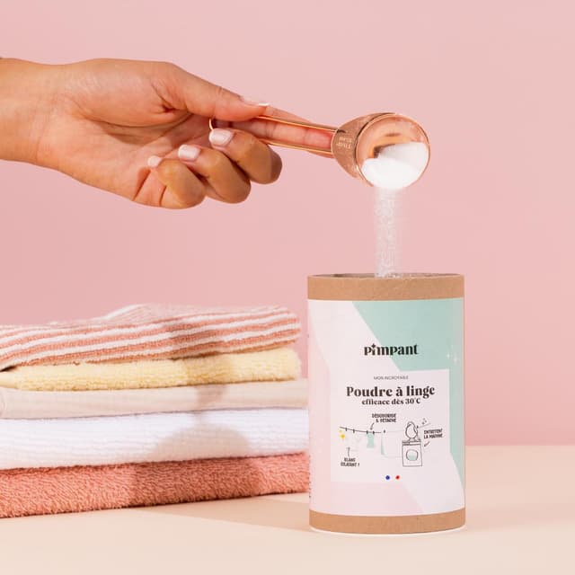 3760349454120 - Pimpant - Poudre À Linge Blanchissantes 100% Naturelle