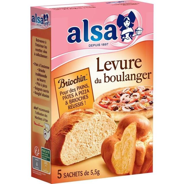 3011360004420 - Alsa - Levure briochin, 5 sachets