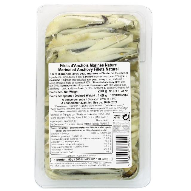 3246990035920 - La Barre - Anchois marinés nature