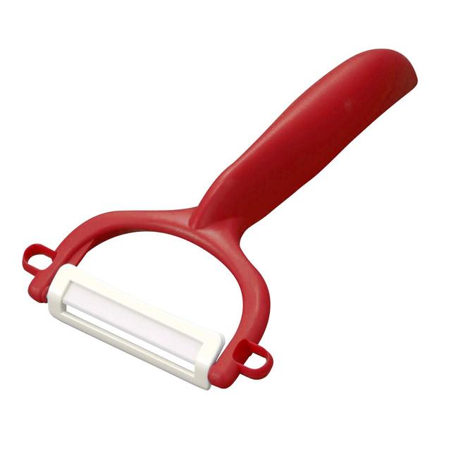 4960664487820 - Kyocera - Eplucheur rasoir céramique Rouge