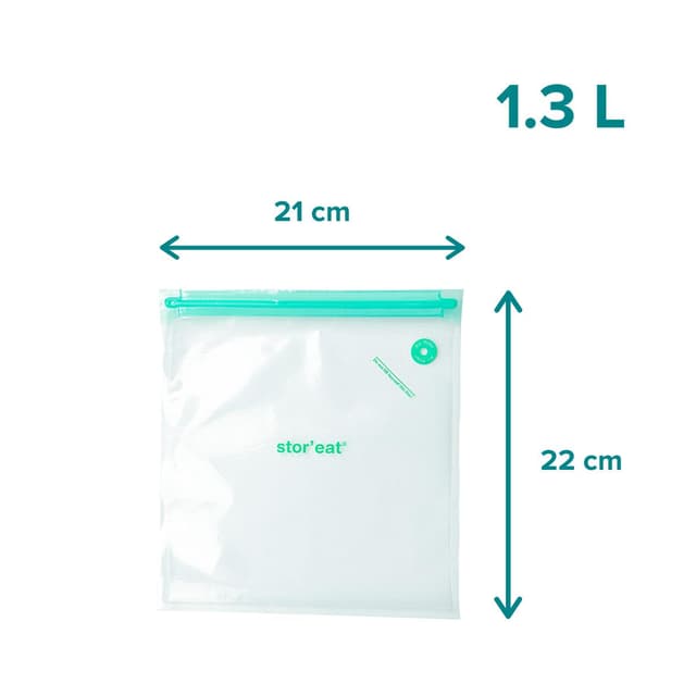 3485990938620 - Mastrad - Lot de 10 sacs sous vide Storeat Taille S