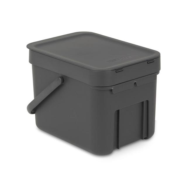 8710755109720 - Brabantia - Poubelle à déchet Sort & Go, 6 litres