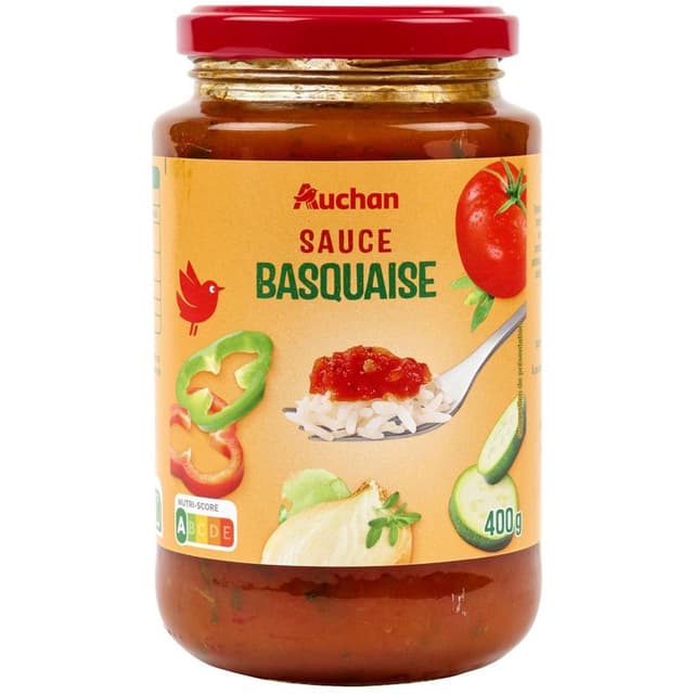 3596710429820 - Auchan - Sauce Basquaise