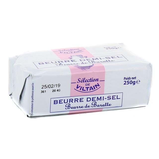 3760074380121 - Ferme de Viltain - Beurre 1/2 Sel