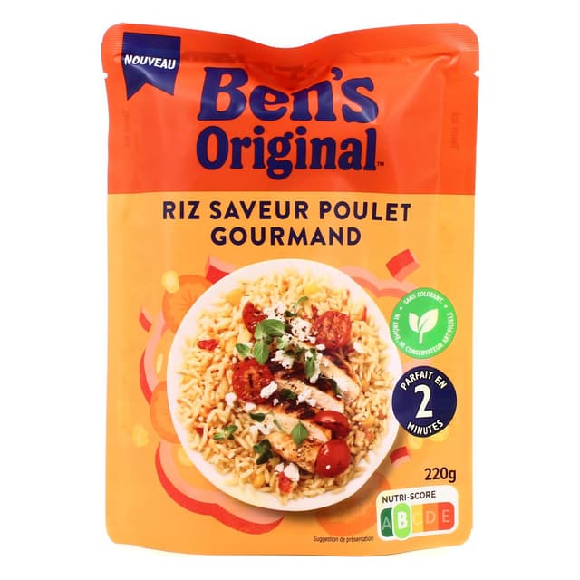 5010034030121 - Ben's Original - Riz Express Micro-ondes Poulet Goumand