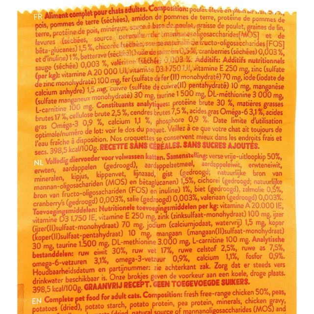 5407009640421 - Edgard Cooper - Croquettes Poulet sans céréales pour chat Adulte