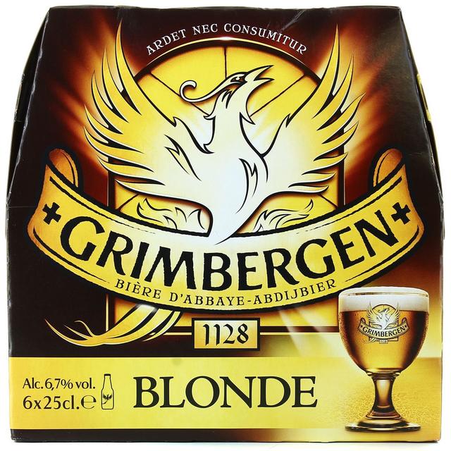 3080216050621 - Grimbergen - Bière blonde d'Abbaye 6.7°