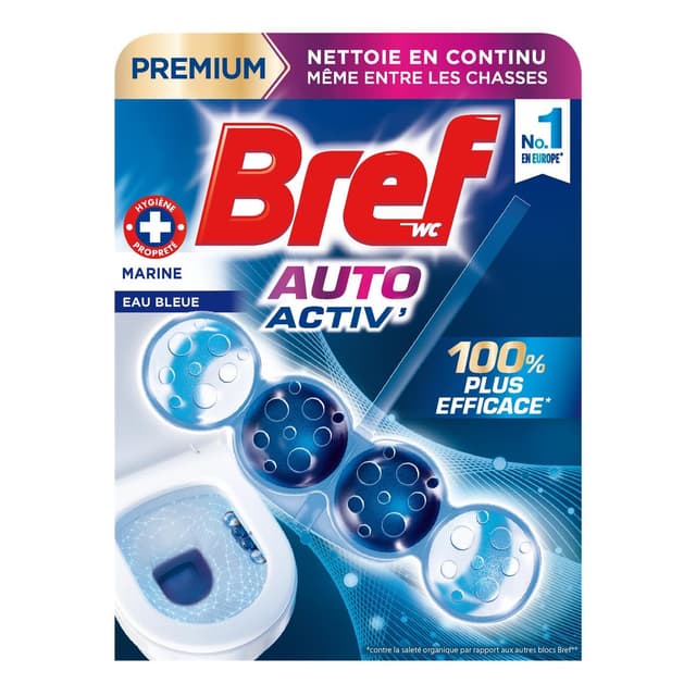 3178041371421 - Bref - Bloc WC Marine Eau Bleu Auto Activ' Premium