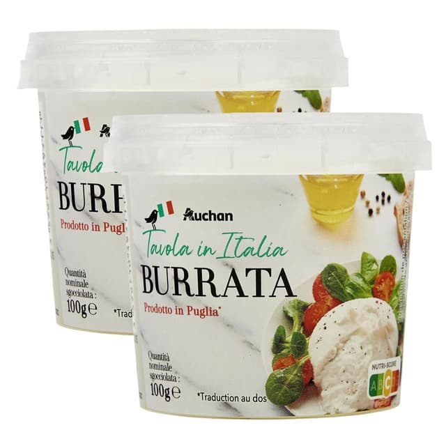2050000422621 - Auchan Tavola In Italia - Burrata