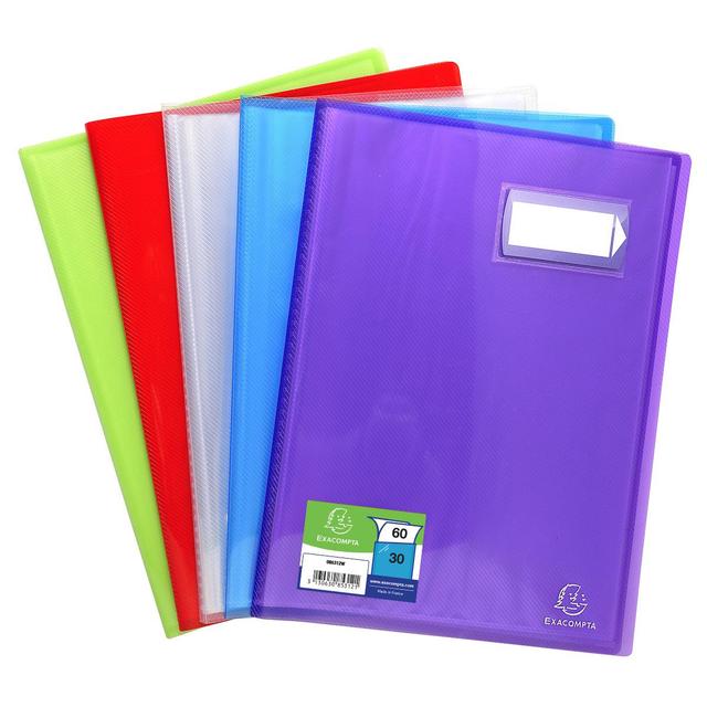 3130630853121 - Exacompta - Protège document A4 21x29,7 cm Crystal