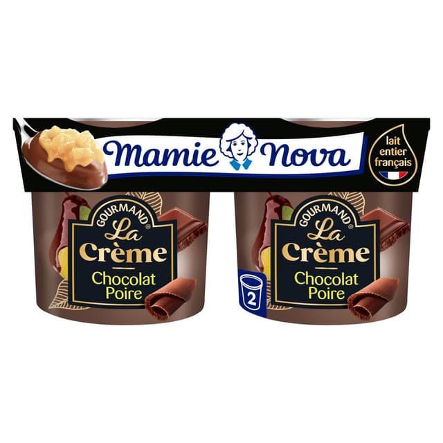 3456770853921 - Mamie Nova - Crème et fruit à la poire chocolat