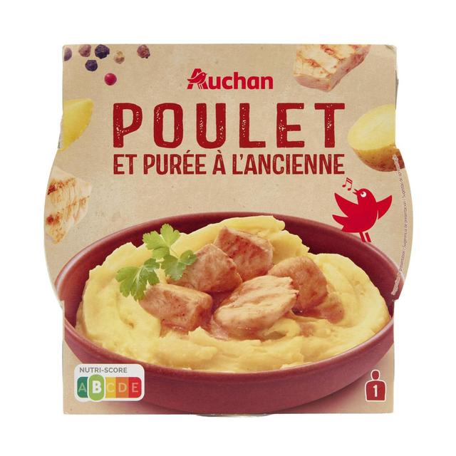 3596710444021 - Auchan - Poulet rôti et purée à l'ancienne